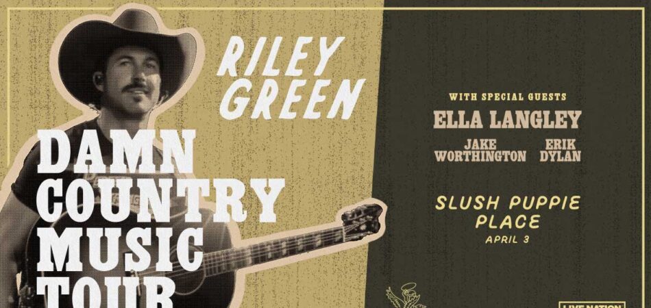 Country music star Riley Green